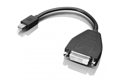 Lenovo 0B47090 video kabel adapter 0,2 m Mini-DisplayPort SL-DVI Zwart