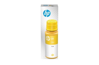 HP 31 70-ml Yellow Original Ink Bottle Origineel