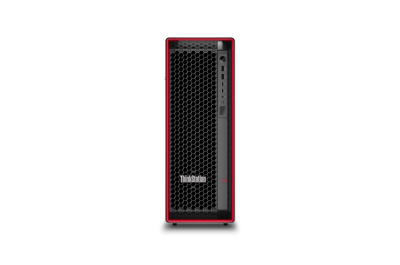 Lenovo ThinkStation P5 Intel® Xeon® W w5-2445 64 GB DDR5-SDRAM 1 TB SSD NVIDIA RTX A4000 Windows 11 Pro for Workstations Tower Workstation Zwart, Rood