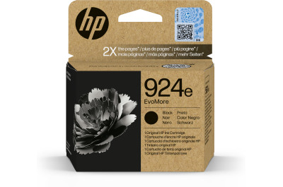 HP 924e EvoMore Black Original Ink Cartridge