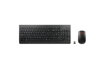 Lenovo 4X31N50741 toetsenbord Inclusief muis Universeel RF Draadloos Zwitsers Zwart