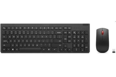 Lenovo 4X31N50746 toetsenbord Inclusief muis Universeel RF Draadloos QWERTY Amerikaans Engels Zwart