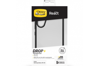 OtterBox React NECKDEEP Black Crystal clear/black