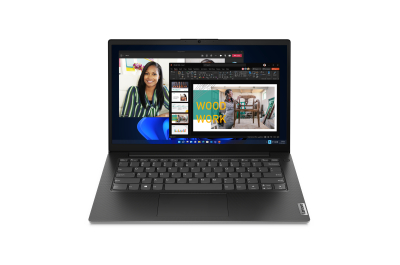Lenovo V14 G4 AMN AMD Ryzen™ 5 7520U Laptop 35.6 cm (14") Full HD 8 GB LPDDR5-SDRAM 256 GB SSD Wi-Fi 5 (802.11ac) Windows 11 Pro English Black