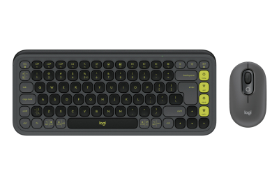 Logitech 920-013140 toetsenbord Inclusief muis Universeel Bluetooth QWERTY US International Graniet, Groen