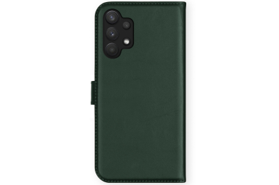 Selencia Echt Lederen Bookcase Samsung Galaxy A32 (5G) - Groen