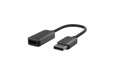 Belkin AVC011btSGY-BL 0,22 m DisplayPort HDMI Zwart