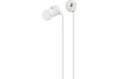 Azuri AZIEPHFWHT hoofdtelefoon/headset Hoofdtelefoons Bedraad In-ear Oproepen/muziek Wit