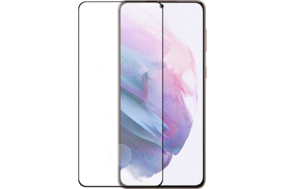 Azuri tempered glass - zwart frame - voor Samsung Galaxy S21+