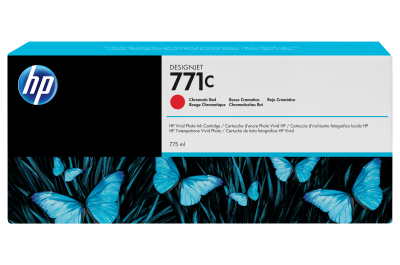 HP 771C chromatisch rode DesignJet inktcartridge, 775 ml