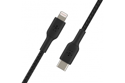 Belkin CAA004BT1MBK Lightning-kabel 1 m Zwart