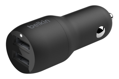Belkin BoostCharge Smartphone Black Cigar lighter Auto
