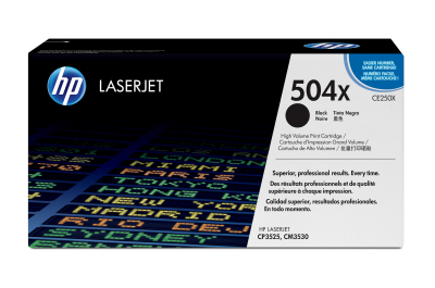HP 504X High Yield Black Original LaserJet Toner Cartridge