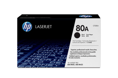 HP 80A originele zwarte LaserJet tonercartridge