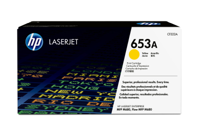 HP 653A Yellow Original LaserJet Toner Cartridge