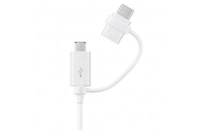 Samsung EP-DG930 USB-kabel 1,5 m USB 2.0 USB A USB C/Micro-USB B Wit