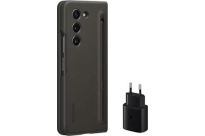Samsung Pack: S Pen Case Grijs + 25W PD Zwart - voor Samsung Galaxy Z Fold6 5G