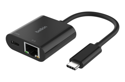 Belkin INC019BTBK laptop dock & poortreplicator Bedraad USB 3.2 Gen 1 (3.1 Gen 1) Type-C Zwart