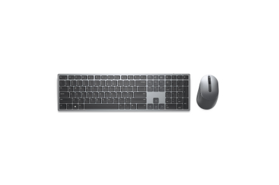 DELL KM7321W keyboard Mouse included Office RF Wireless + Bluetooth QWERTY US International Grey, Titanium