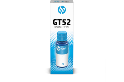 HP GT52 Cyan Original Ink Bottle