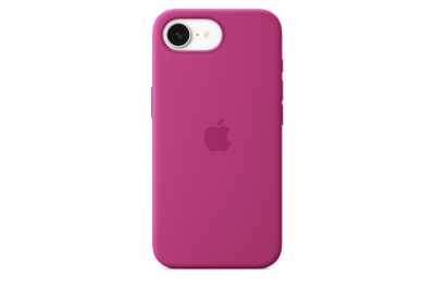 Apple Siliconenhoesje voor iPhone 16e - Fuchsia