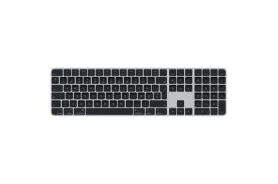 Apple Magic keyboard USB + Bluetooth QWERTY Norwegian Silver, Black
