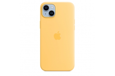 Apple iPhone 14 Plus Silicone Case with MagSafe - Sunglow