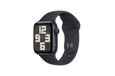 Apple Watch SE OLED 40 mm Digital 324 x 394 pixels Touchscreen Black Wi-Fi GPS (satellite)