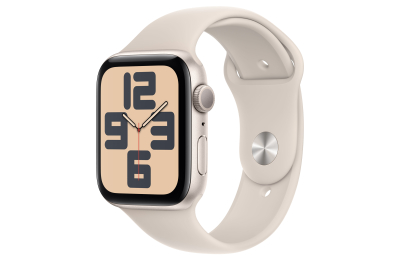 Apple Watch SE OLED 44 mm Digital 368 x 448 pixels Touchscreen Beige Wi-Fi GPS (satellite)