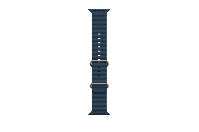 Apple MT633ZM/A slimme draagbare accessoire Band Blauw Fluorelastomeer, Titanium