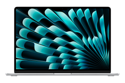 Apple MacBook Air Apple M M4 Laptop 38.9 cm (15.3") 16 GB 256 GB SSD Wi-Fi 6E (802.11ax) macOS Sequoia Silver