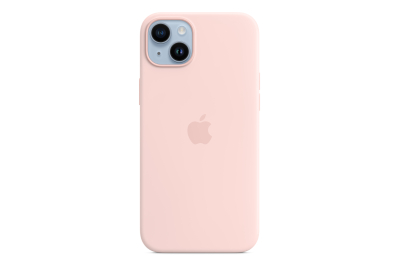 Apple Siliconenhoesje met MagSafe voor iPhone 14 Plus - Kalkroze
