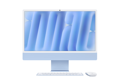 Apple iMac Apple M M4 59.7 cm (23.5") 4480 x 2520 pixels All-in-One PC 16 GB 256 GB SSD macOS Sequoia Wi-Fi 6E (802.11ax) Blue