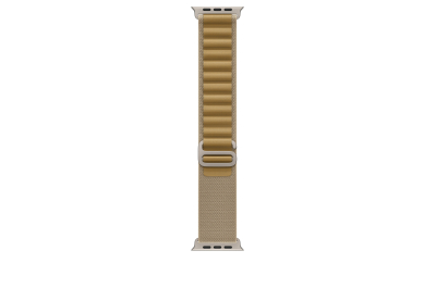 Apple 49mm Tan Alpine Loop - Small - Natural Titanium Finish