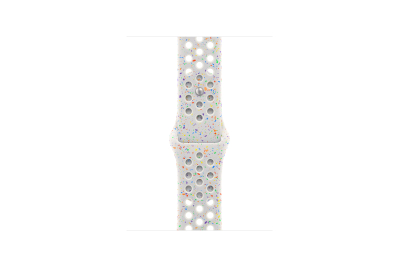 Apple MYJN3ZM/A slimme draagbare accessoire Band Platina Fluorelastomeer