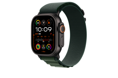 Apple MYPR3ZM/A slimme draagbare accessoire Band Groen Polyester, Spandex, Titanium