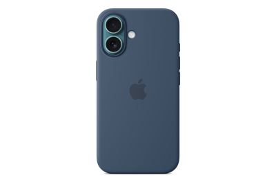 Apple iPhone 16 Silicone Case with MagSafe - Denim