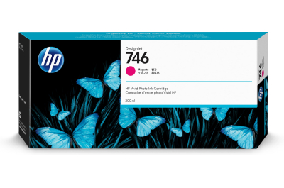 HP 746 magenta DesignJet inktcartridge, 300 ml