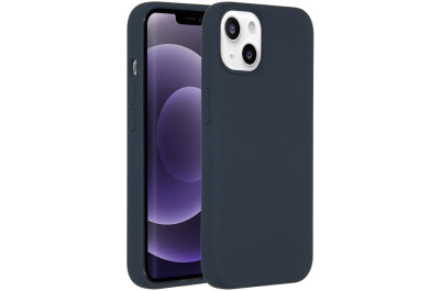 Accezz Liquid Silicone Backcover iPhone 13 - Donkerblauw