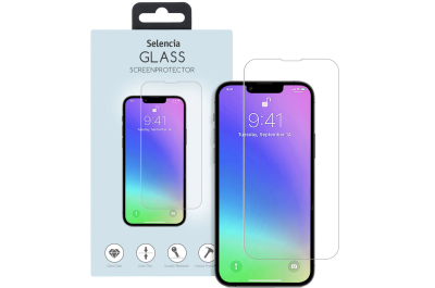 Selencia Gehard Glas Screenprotector iPhone 13 Mini
