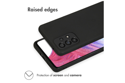 Accezz SH00052263 mobile phone case 16.5 cm (6.5") Cover Black