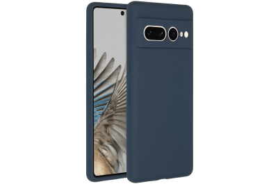 Accezz Liquid Silicone Backcover Google Pixel 7 Pro - Donkerblauw