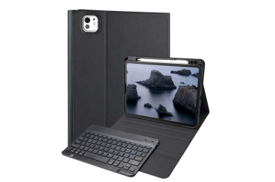 Accezz SH00075664 mobile device keyboard QWERTZ Bluetooth Black