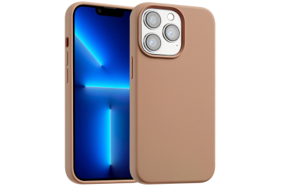 Accezz SH00078571 mobile phone case 17 cm (6.7") Cover Light brown