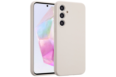 Accezz SH00080595 mobile phone case 16.8 cm (6.6") Cover Beige