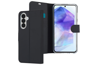 Accezz SH00080726 mobile phone case 17 cm (6.7") Folio Black