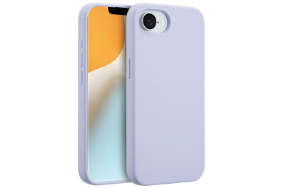 Accezz Liquid Silicone Backcover met MagSafe iPhone 16e - Paars