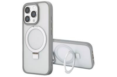 Accezz SH00081237 mobile phone case 16 cm (6.3") Cover Grey