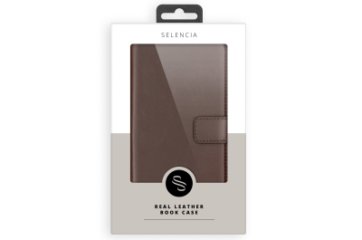 Selencia SH00081562 mobile phone case 11.9 cm (4.7") Folio Brown