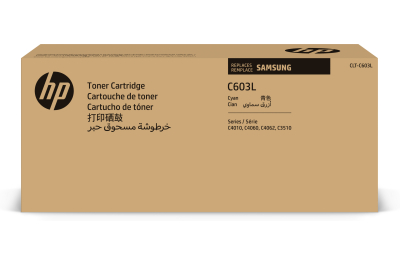 Samsung CLT-C603L High-Yield Cyan Original Toner Cartridge